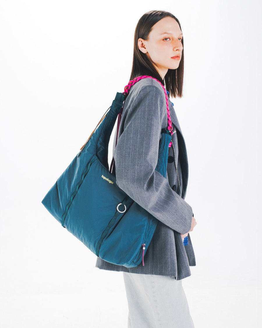 希少✨美品topologie クラウドボーボーミディアム ネイビー大容量 Cloud Hobo Medium – Topologie