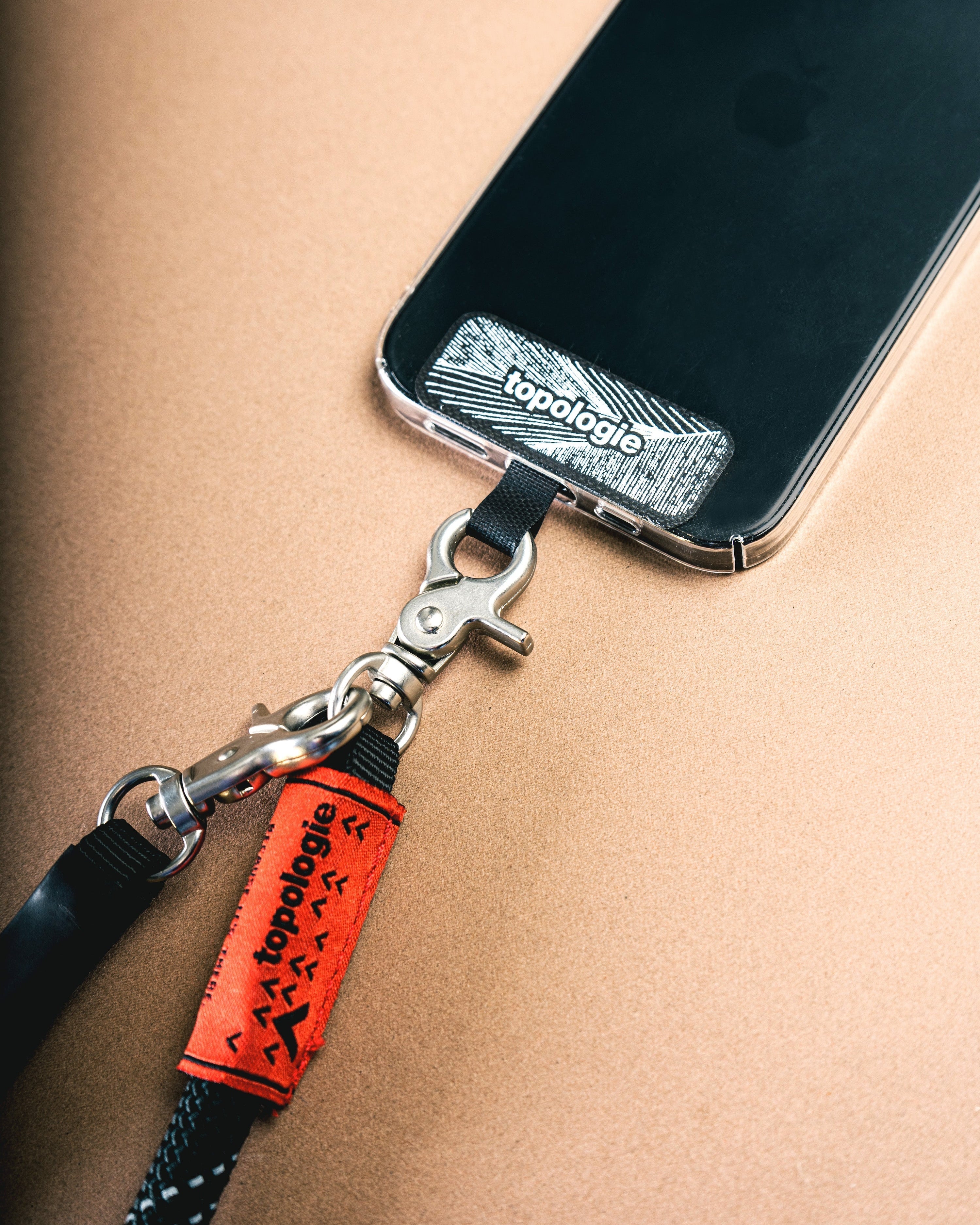 Phone Strap Adapter / 6.0mm Rope / Slate Reflective