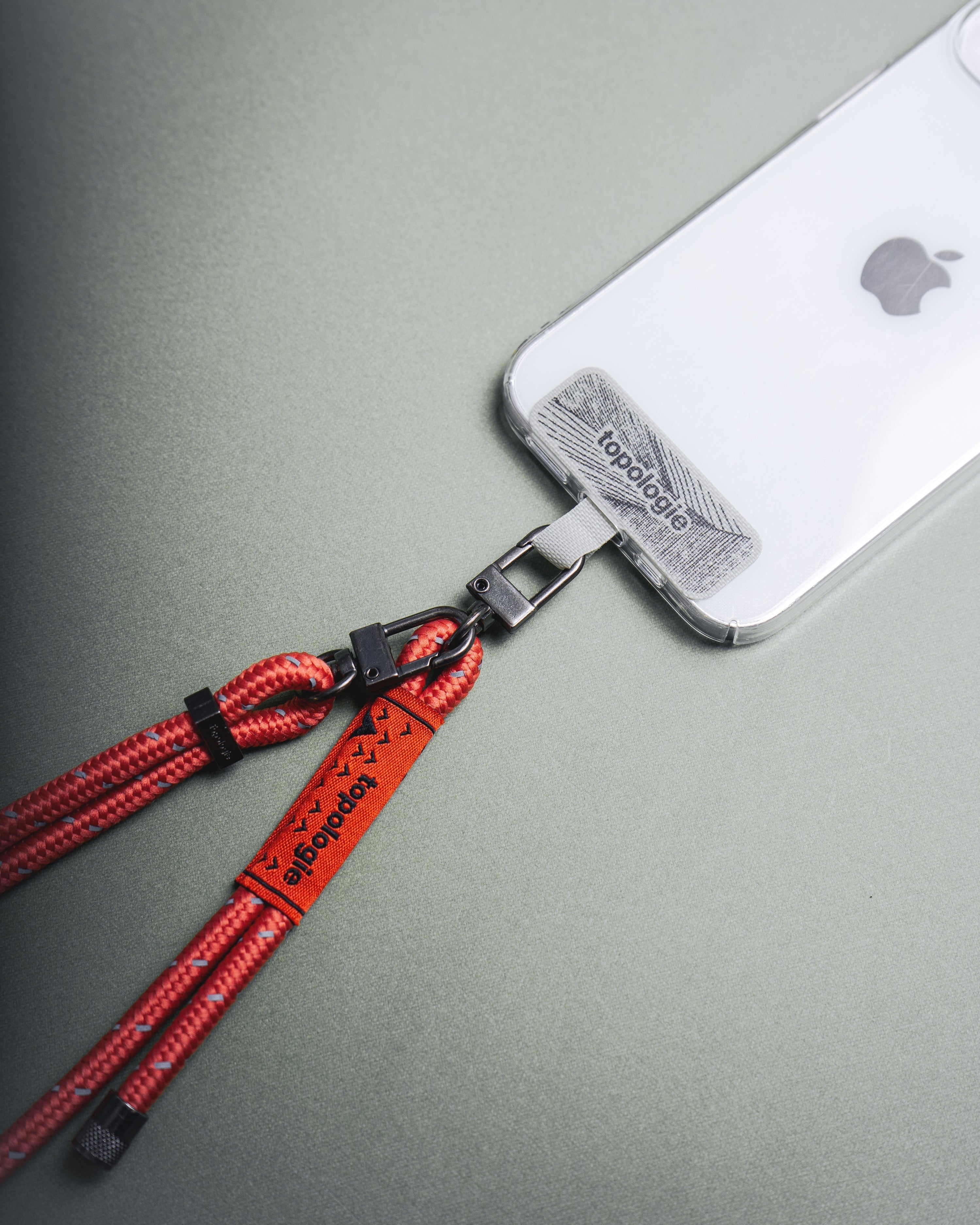 Phone Strap Adapter / 6.0mm Rope / Slate Reflective