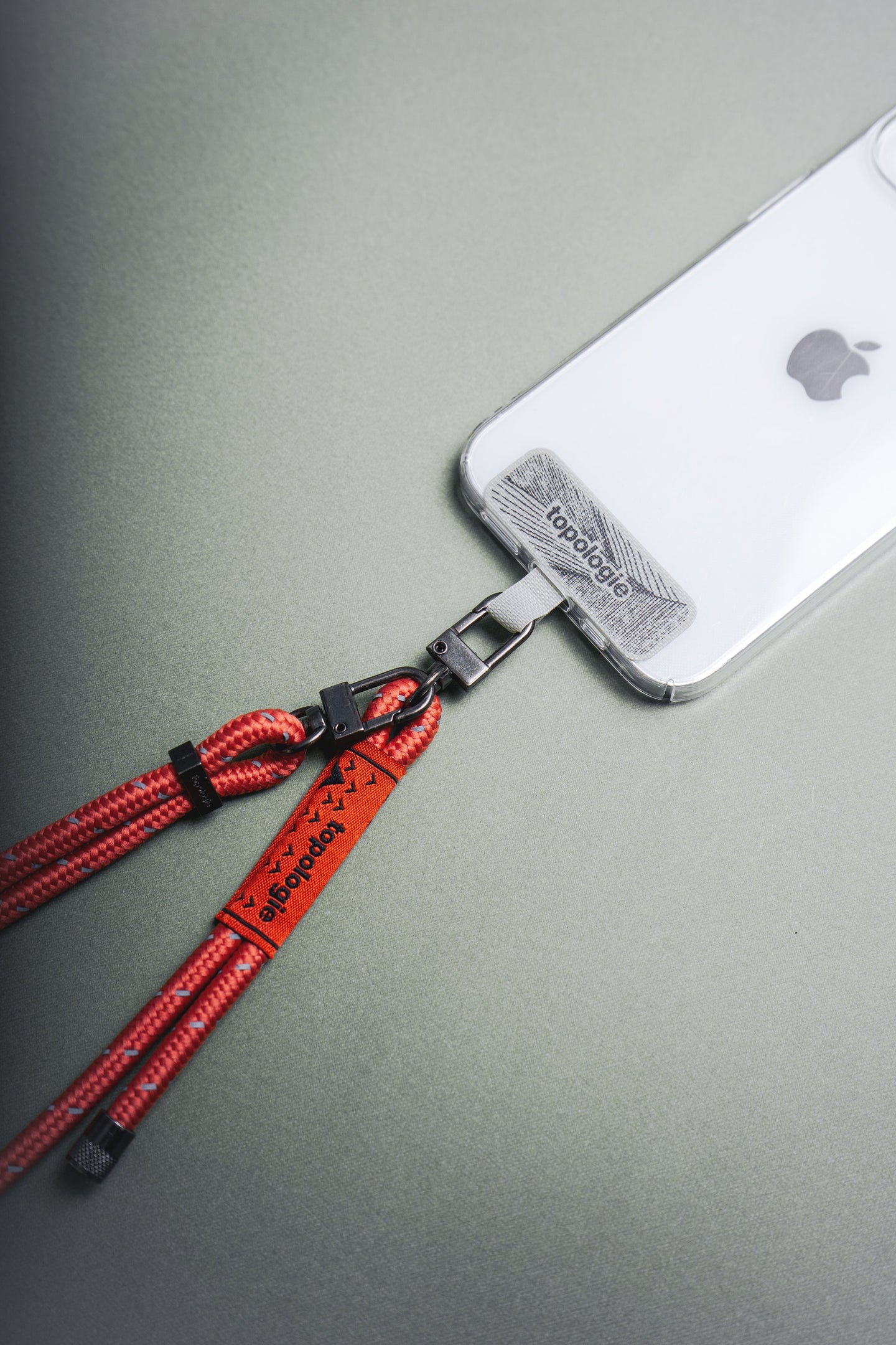 Phone Strap Adapter / 6.0mm Rope / Slate Reflective