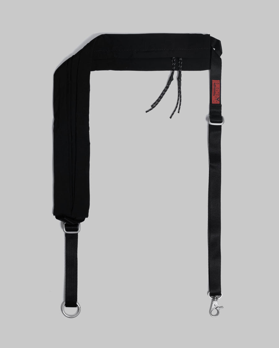 topologie クレープポケットスリング　ブラック Crepe Pocket Sling – Topologie