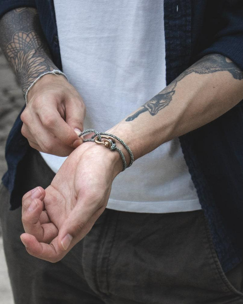 Kalymnos / Green Melange / Raw Brass