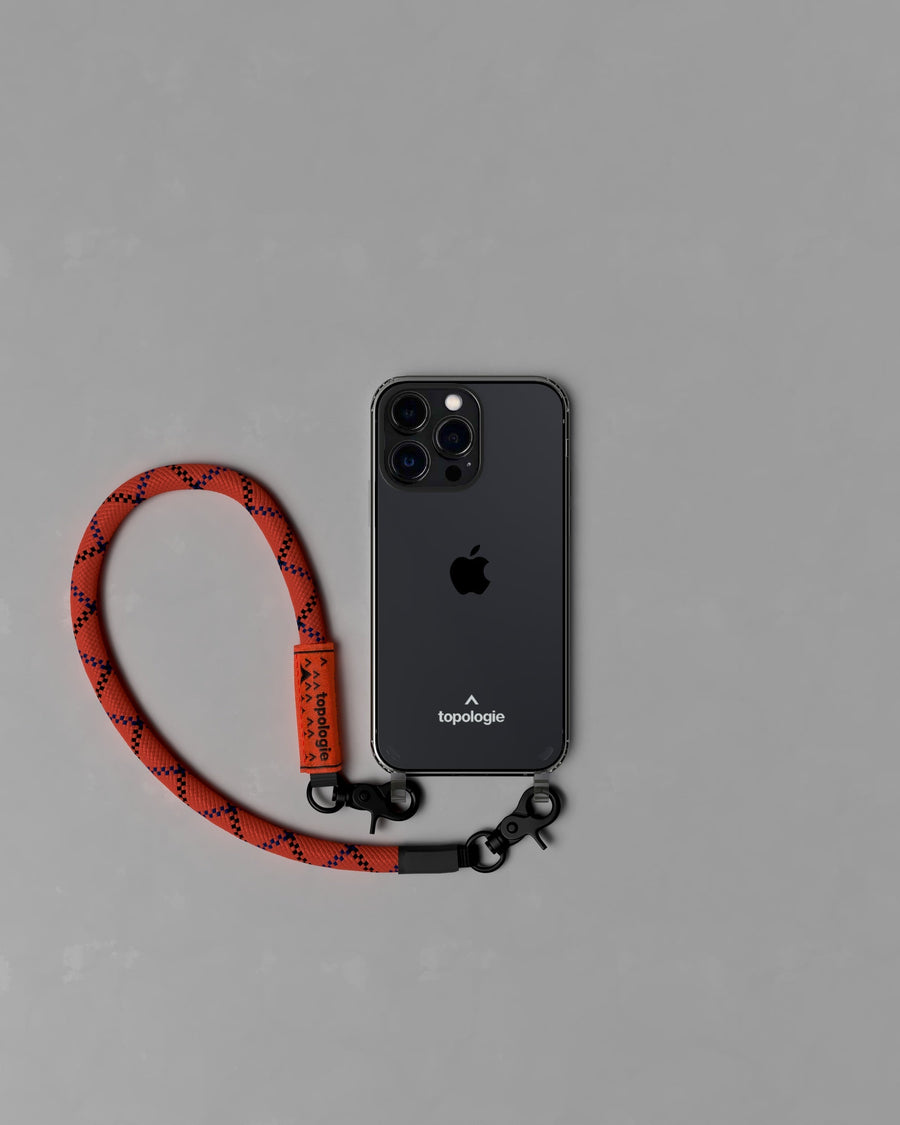 Verdon Phone Case / Clear / 10mm Wrist Strap / Oxide Helix