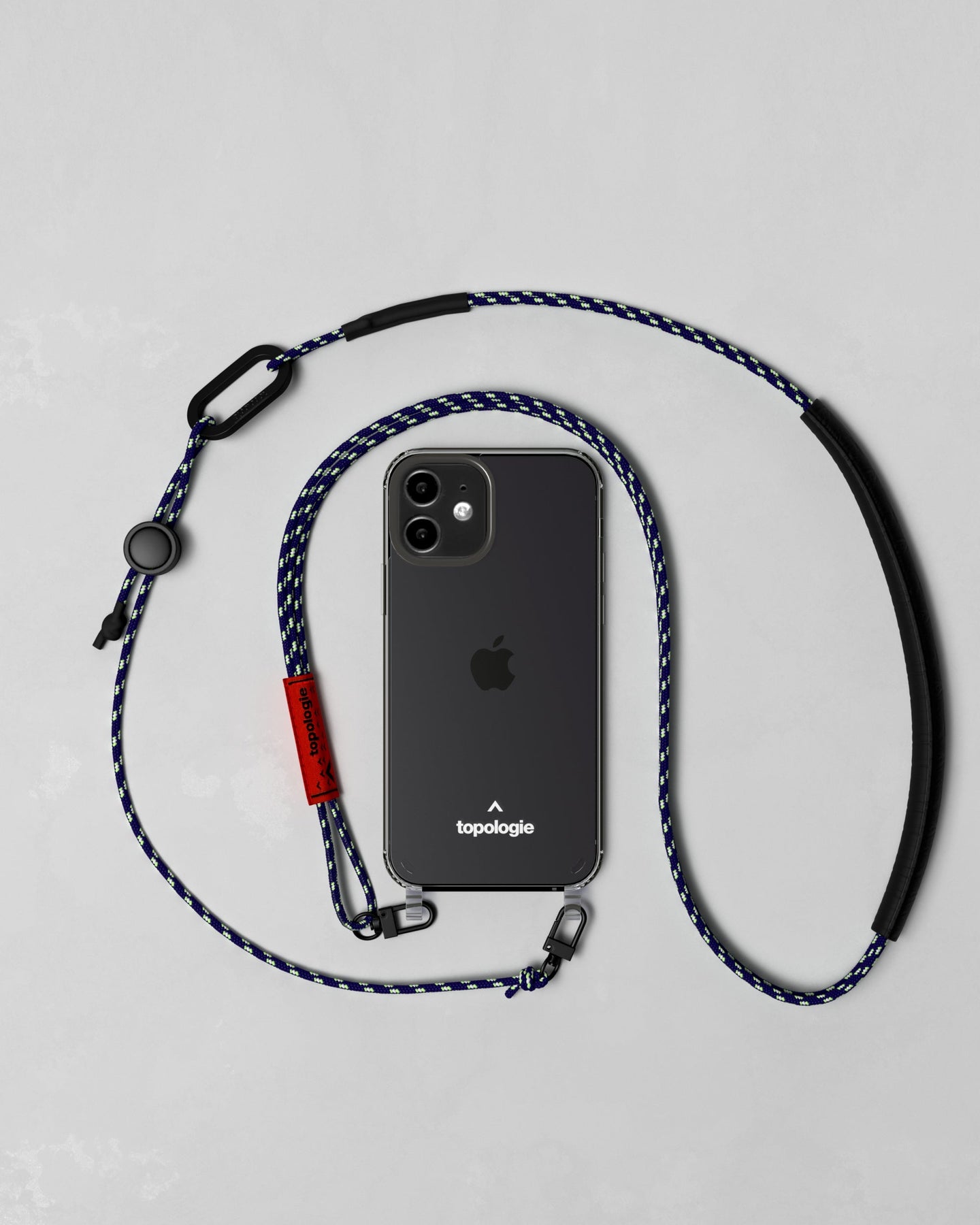 Verdon Phone Case / Clear / 3.0mm Tricord / Purple Patterned