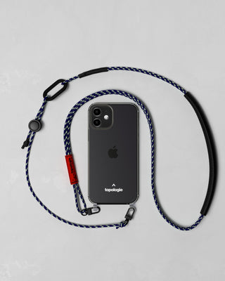 Verdon Phone Case / Clear / 3.0mm Tricord / Purple Patterned