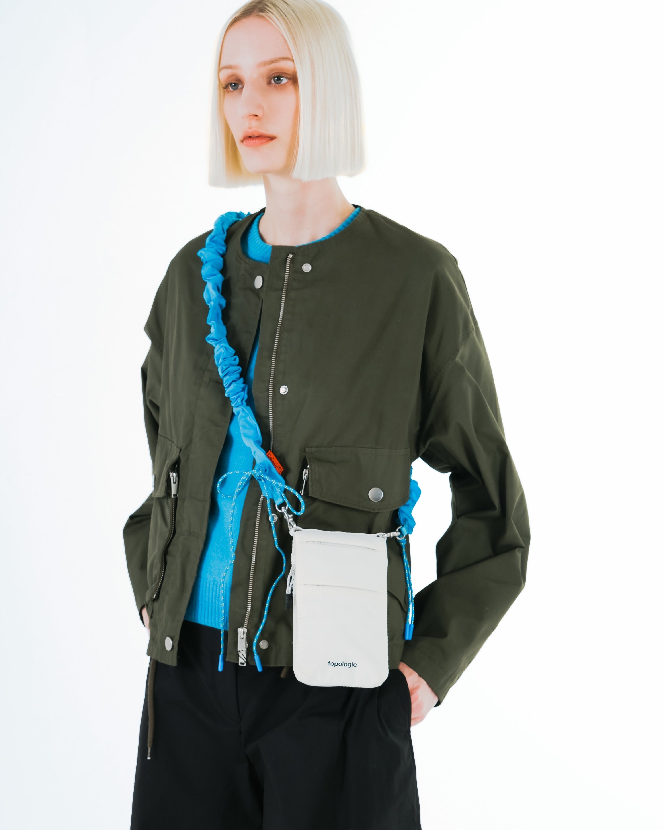 Bungee Strap / Atomic Blue (Tech Sateen)