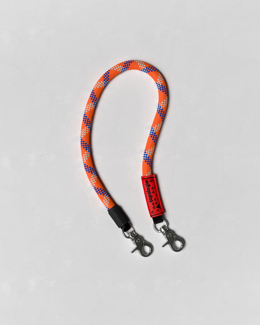 10mm Wrist Strap / Orange Blue