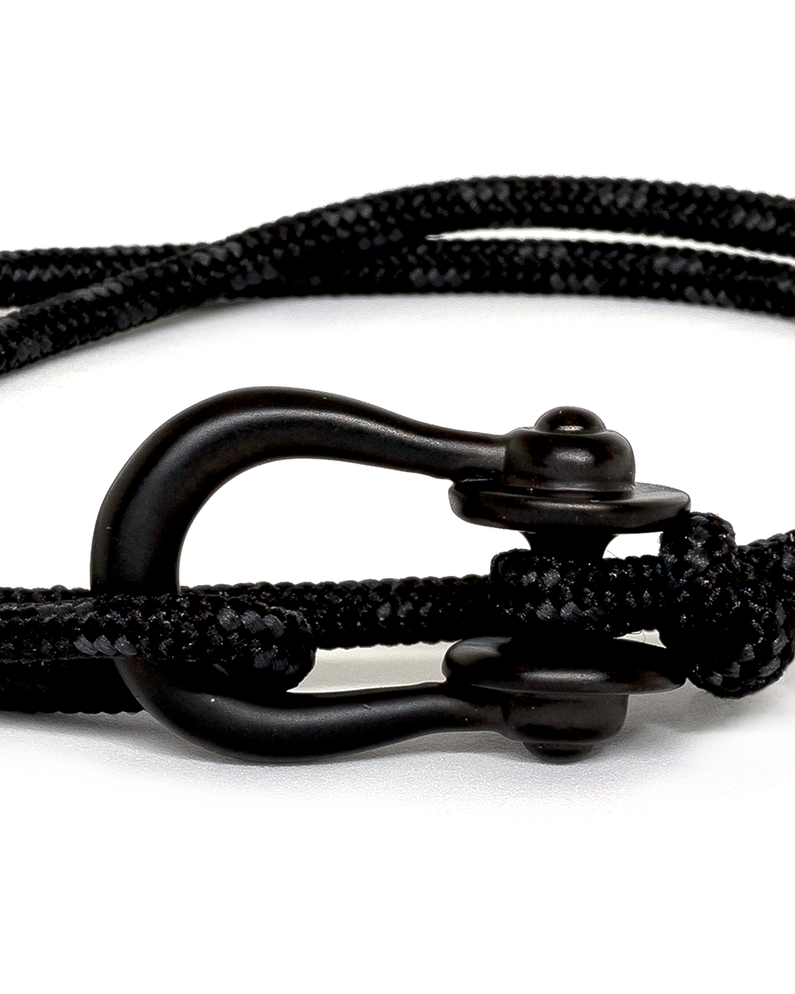 Kalymnos / Black Patterned / Matte Black