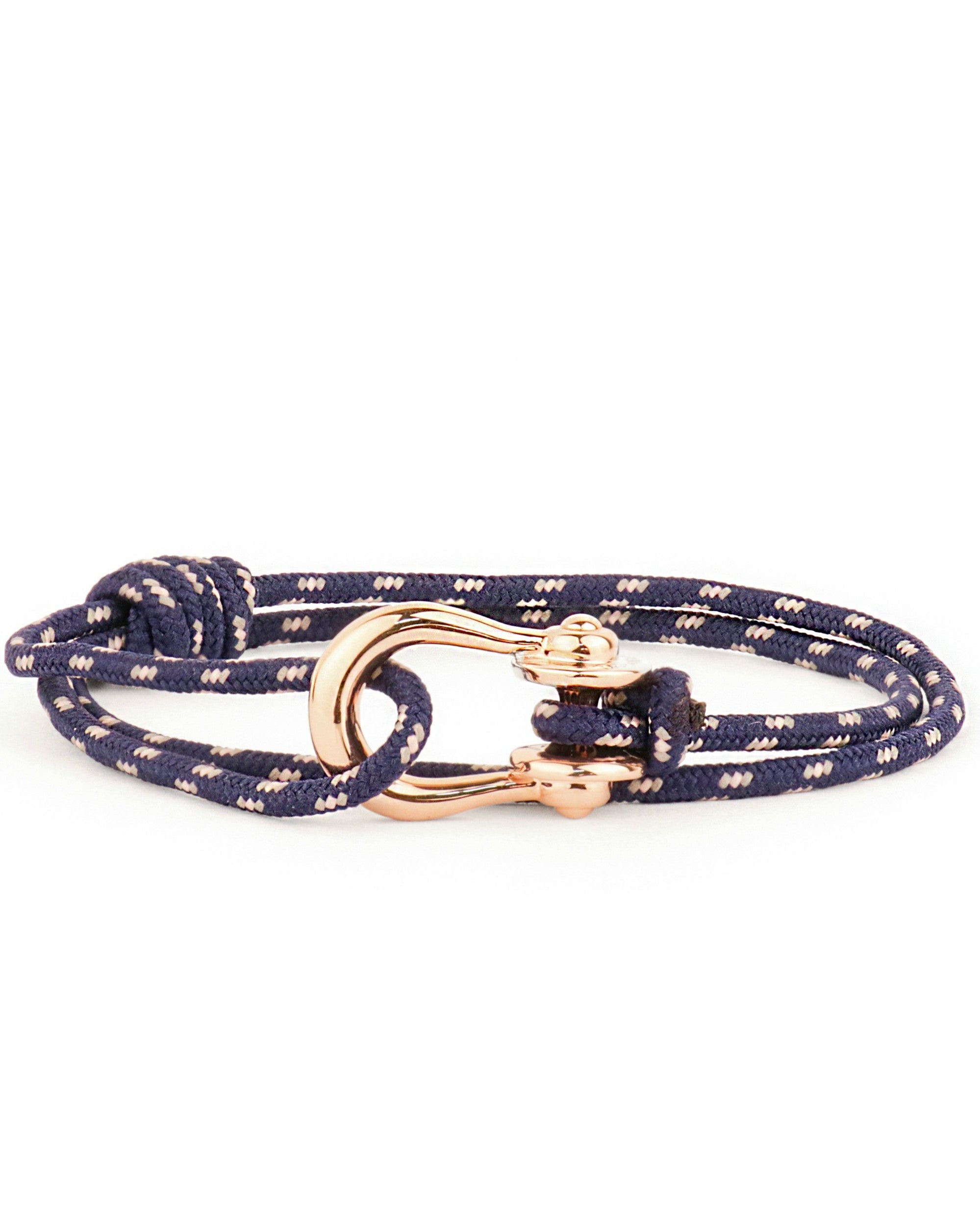 Kalymnos / Midnight Patterned / Rose Gold