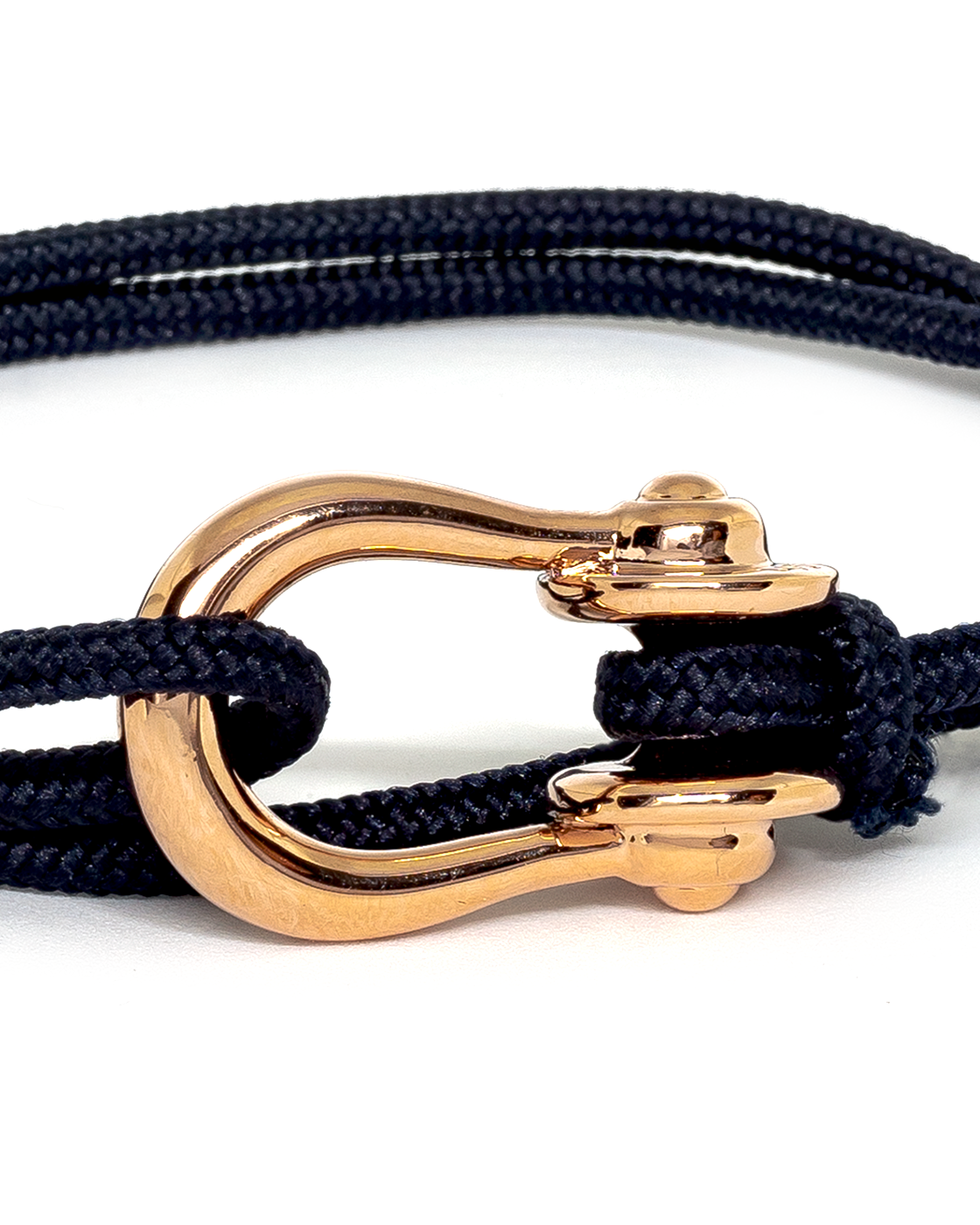 Kalymnos / Navy Solid / Rose Gold