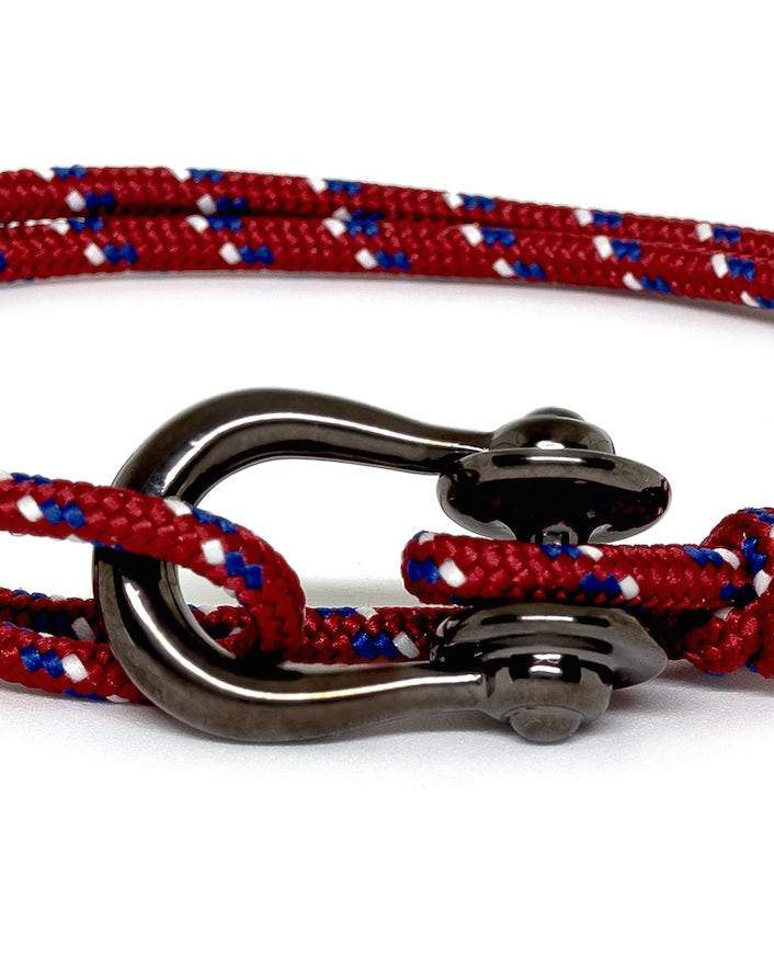 Kalymnos / Red Patterned / Chrome Black