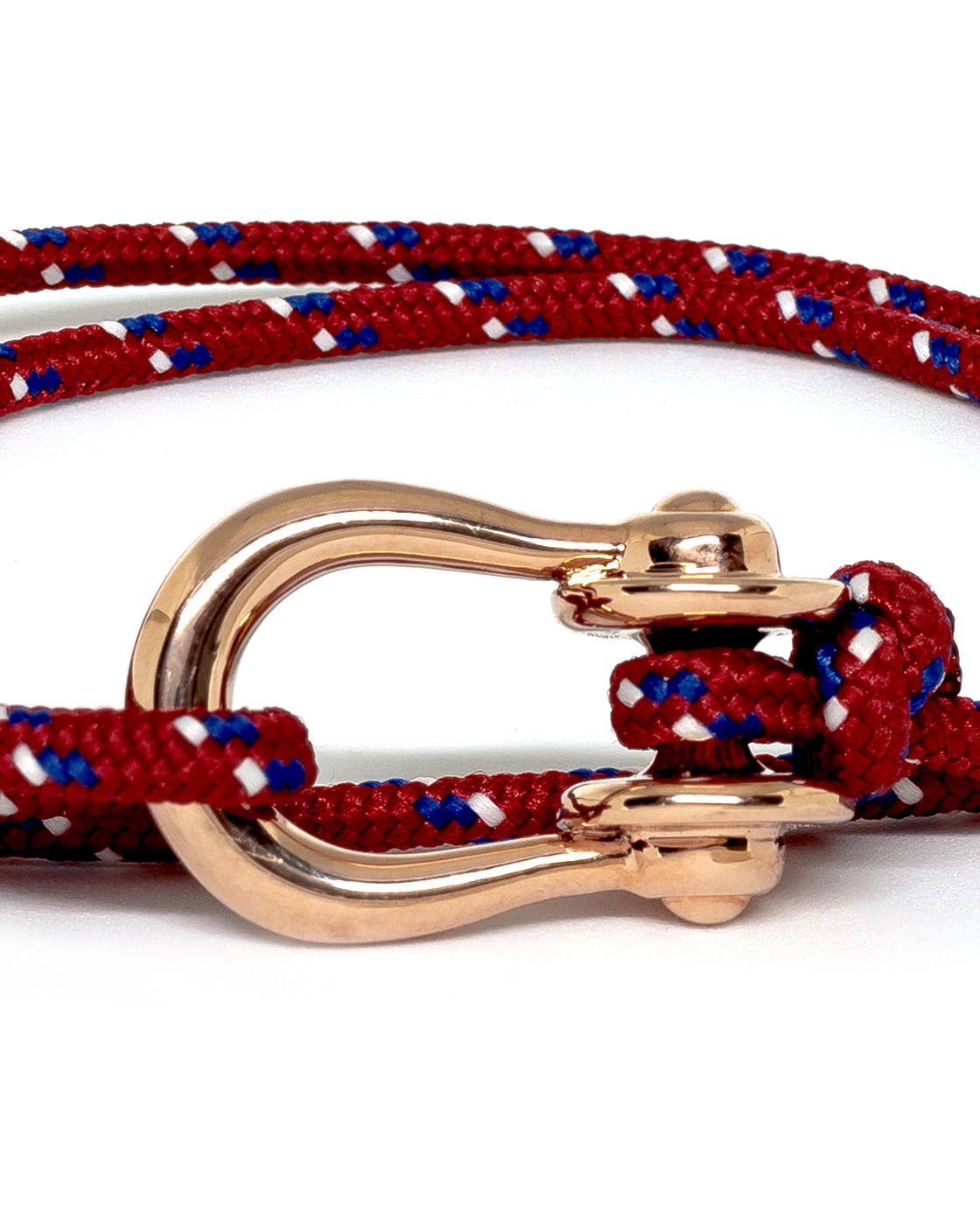 Kalymnos / Red Patterned / Rose Gold