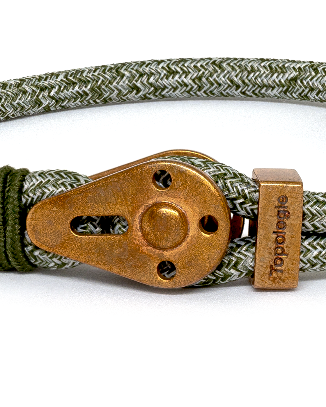 Yosemite / Green Melange / Raw Brass