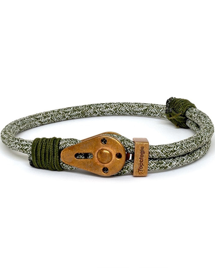 Yosemite / Green Melange / Raw Brass