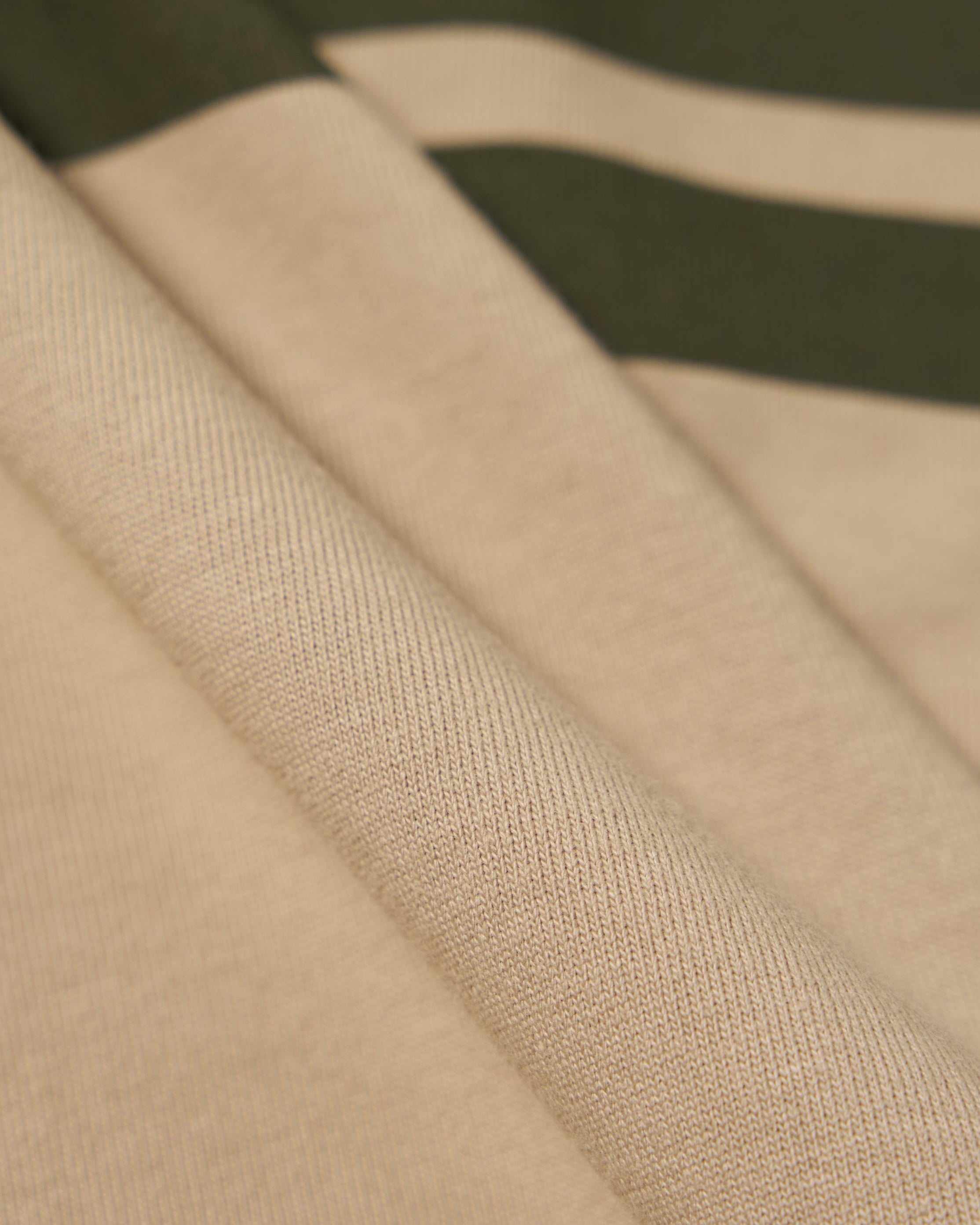 Topologie X Universal Works Rugby Shirt (Without Badges) / Sand / Olive