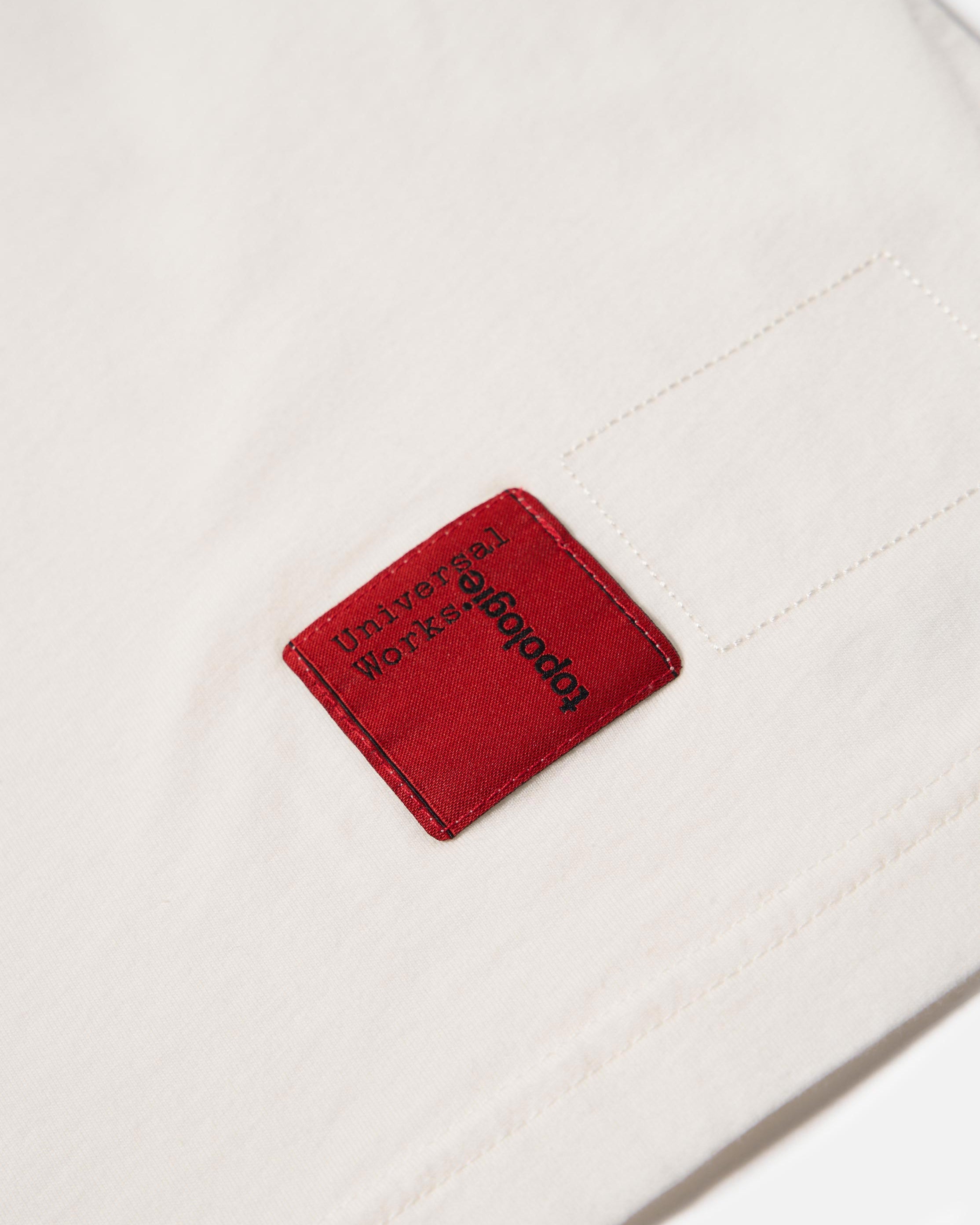 Topologie X Universal Works Print Tee / Ecru