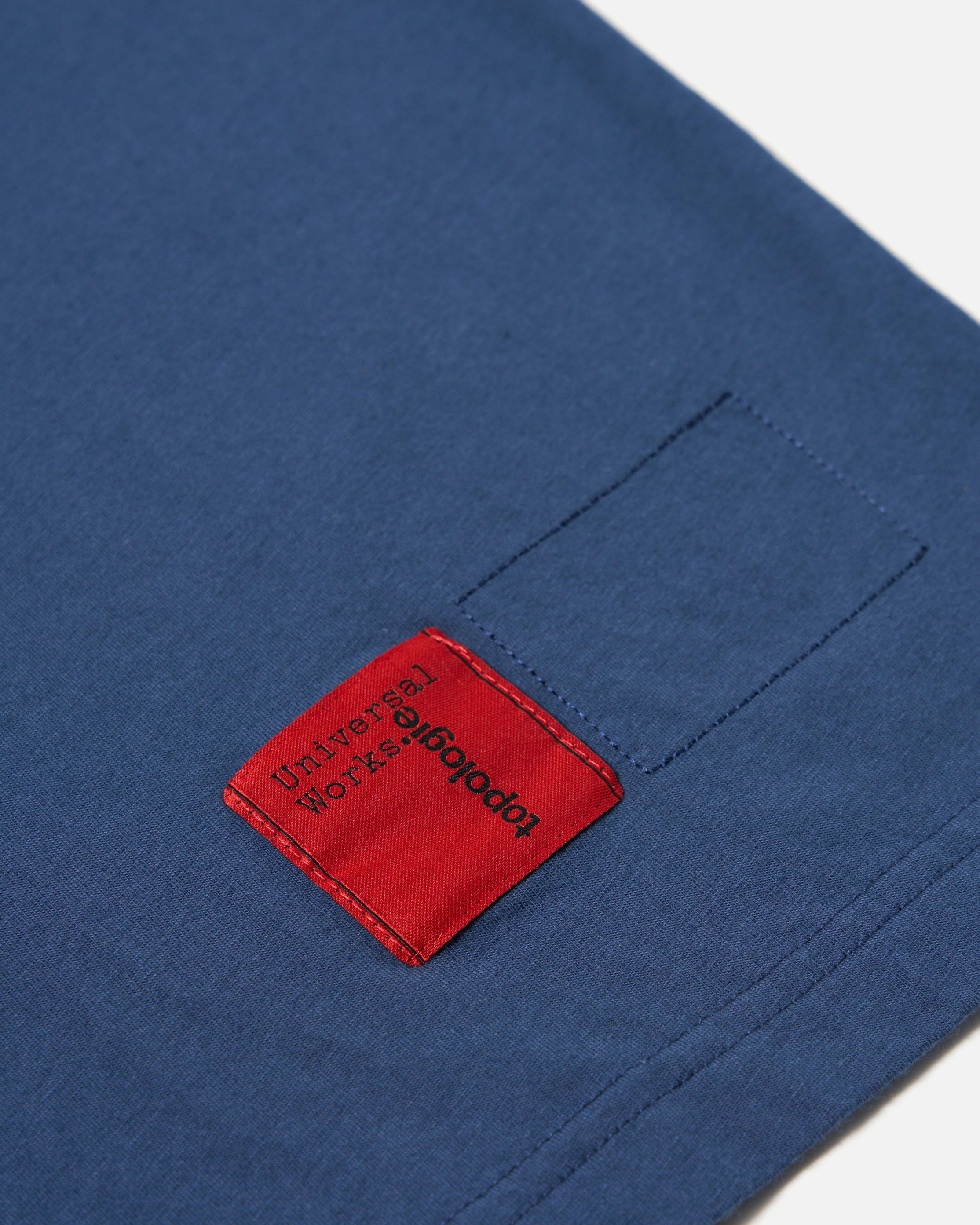 Topologie X Universal Works Print Tee / Navy