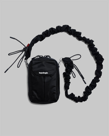 Utility Phone Sacoche / Black / Bungee Strap / Black