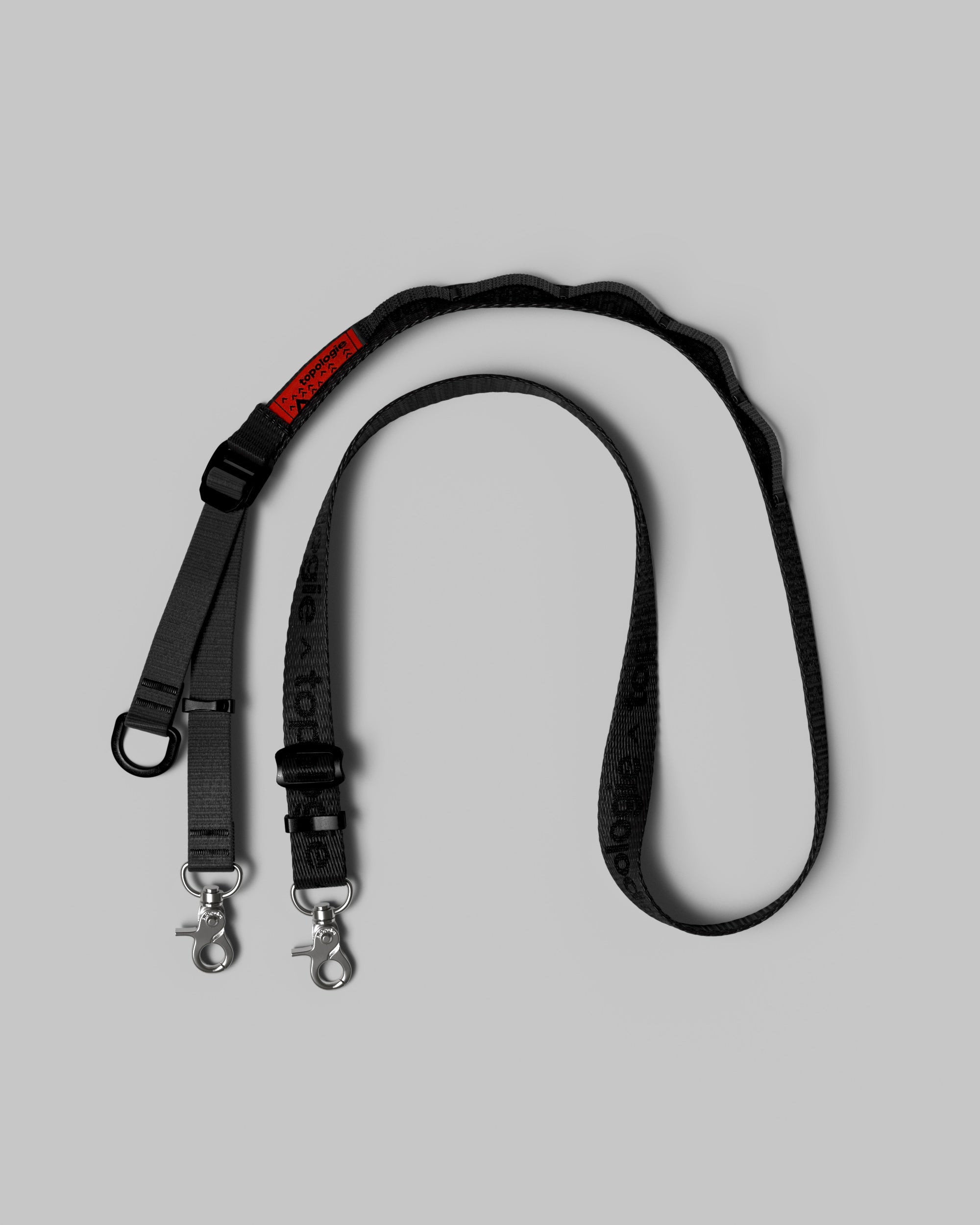 ＊Lara＊Topologie UTILITY ブラック&ストラップグレー Utility Sling – Topologie
