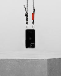 Verdon Phone Case / Clear / 6.0mm Rope / Black Reflective