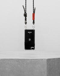 Verdon Phone Case / Clear / 6.0mm Rope / Black Reflective
