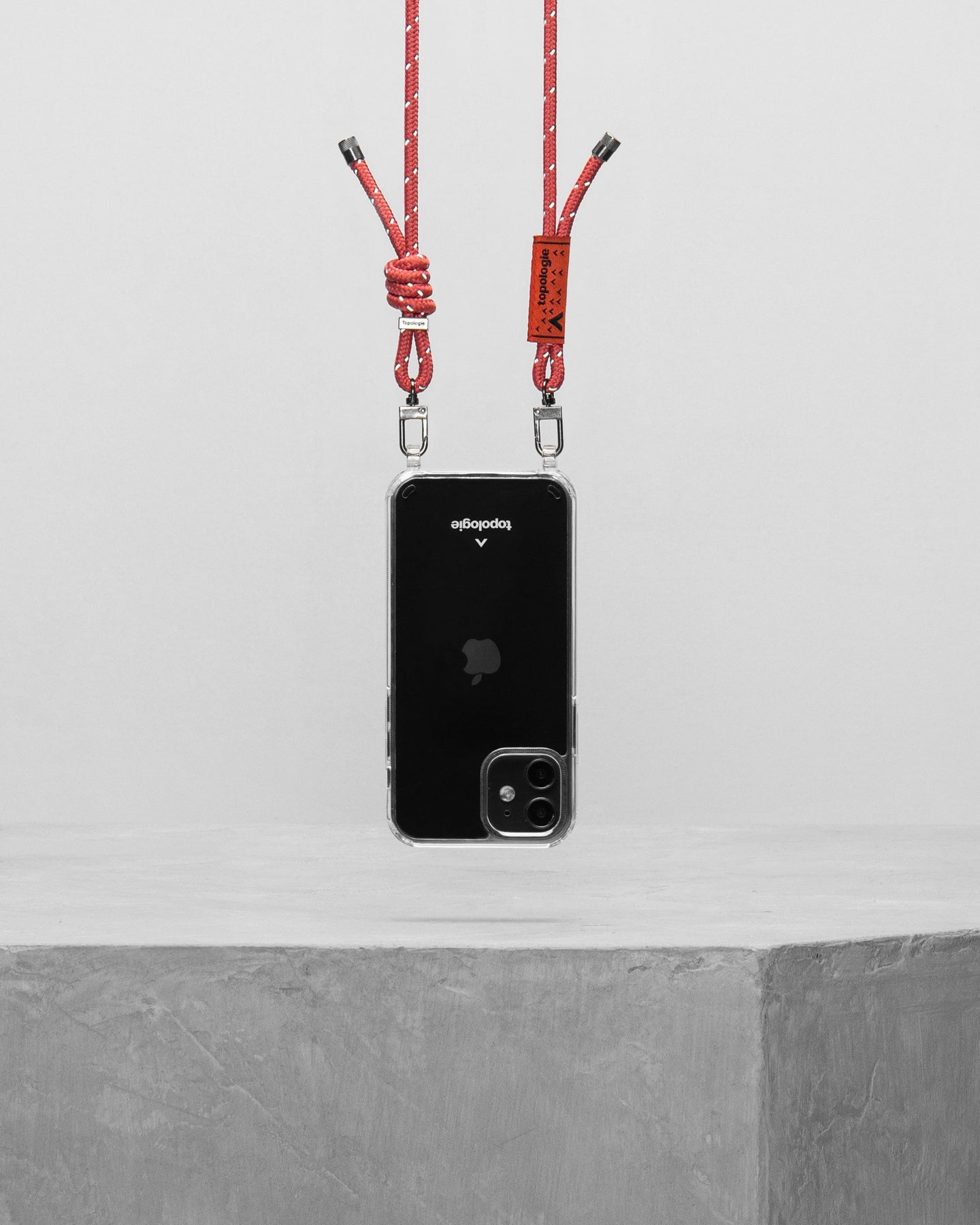 Verdon Phone Case / Clear / 6.0mm Rope / Brick Reflective