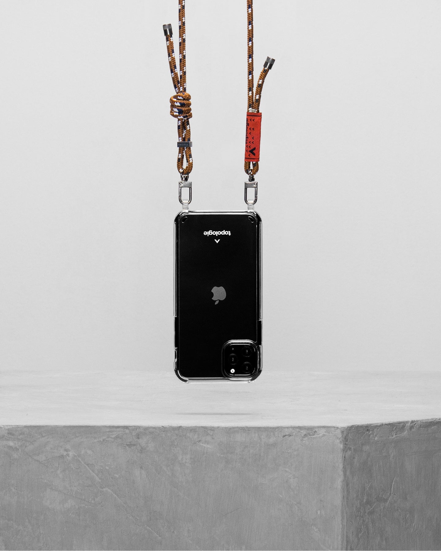 Verdon Phone Case / Clear / 6.0mm Rope / Brown Navy
