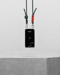 Verdon Phone Case / Clear / 6.0mm Rope / Forest