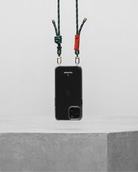 Verdon Phone Case / Clear / 6.0mm Rope / Forest