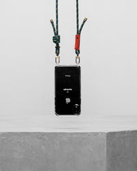 Verdon Phone Case / Clear / 6.0mm Rope / Forest