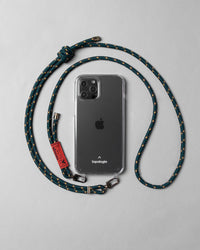 Verdon Phone Case / Clear / 6.0mm Rope / Forest