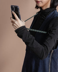 Verdon Phone Case / Clear / 6.0mm Rope / Forest
