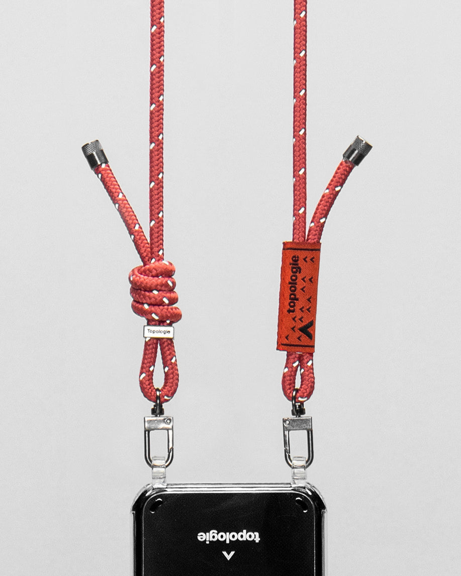 Verdon Phone Case / Clear / 6.0mm Rope / Brick Reflective