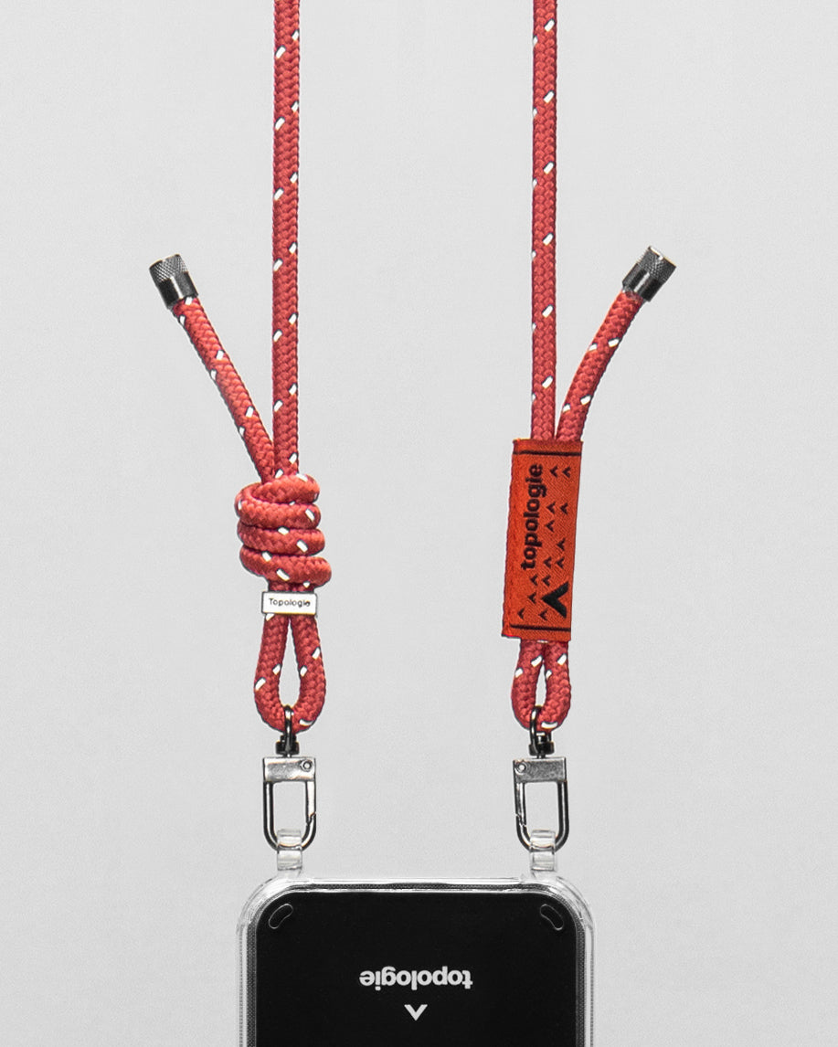Verdon Phone Case / Clear / 6.0mm Rope / Brick Reflective