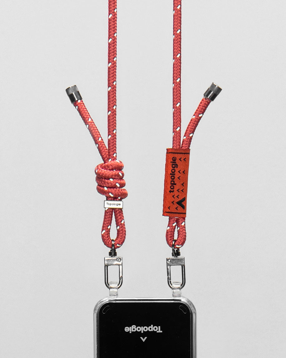Verdon Phone Case / Clear / 6.0mm Rope / Brick Reflective