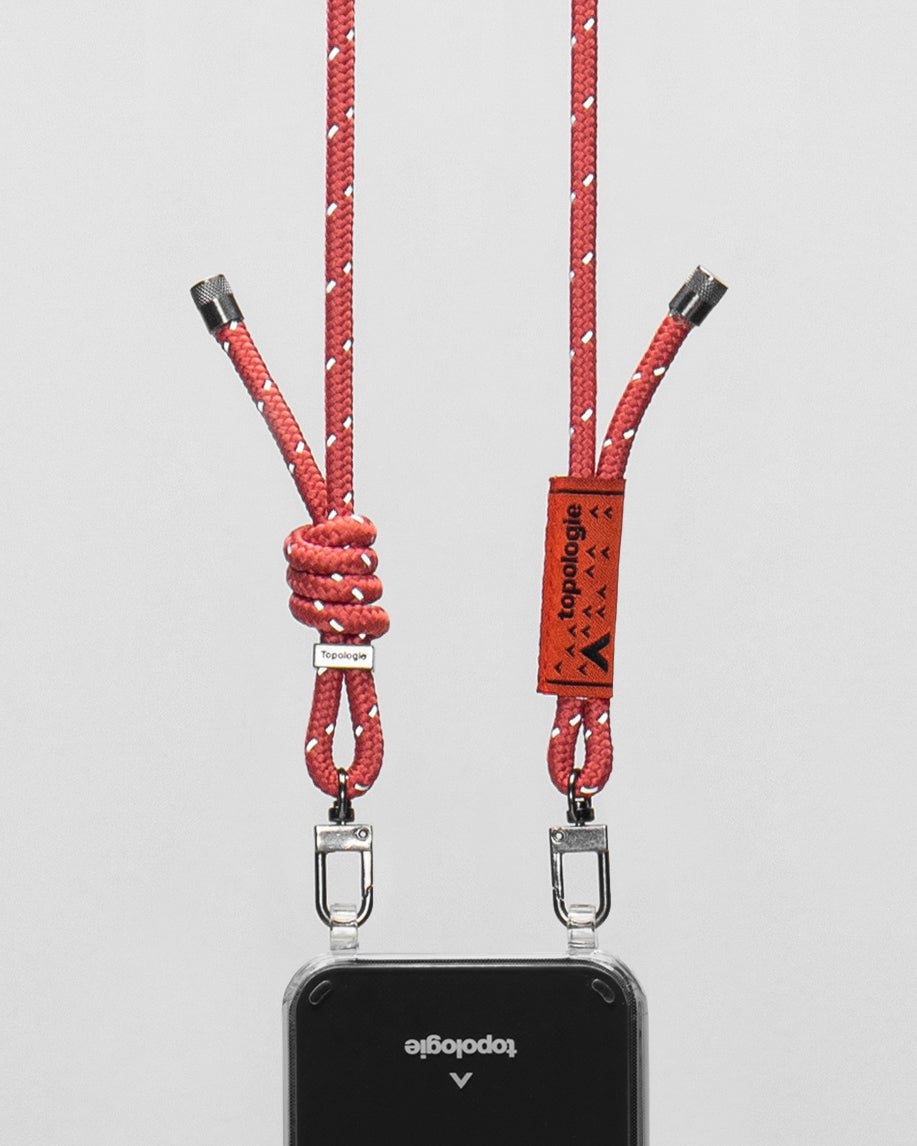 Verdon Phone Case / Clear / 6.0mm Rope / Brick Reflective