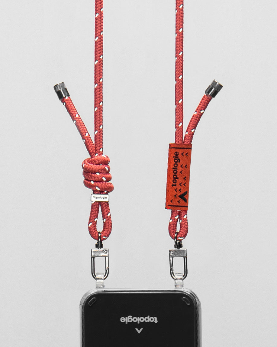 Verdon Phone Case / Clear / 6.0mm Rope / Brick Reflective
