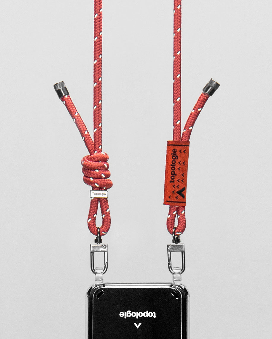 Verdon Phone Case / Clear / 6.0mm Rope / Brick Reflective