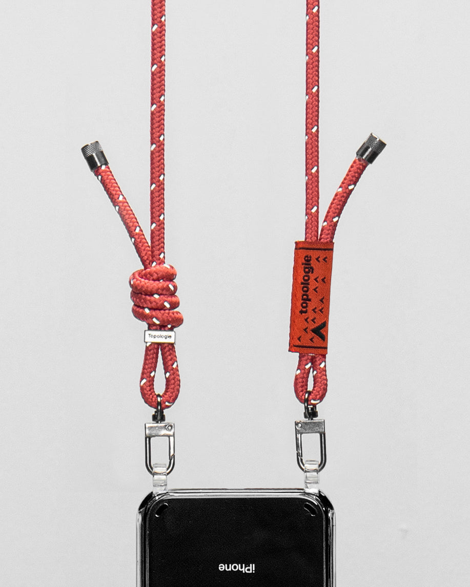 Verdon Phone Case / Clear / 6.0mm Rope / Brick Reflective