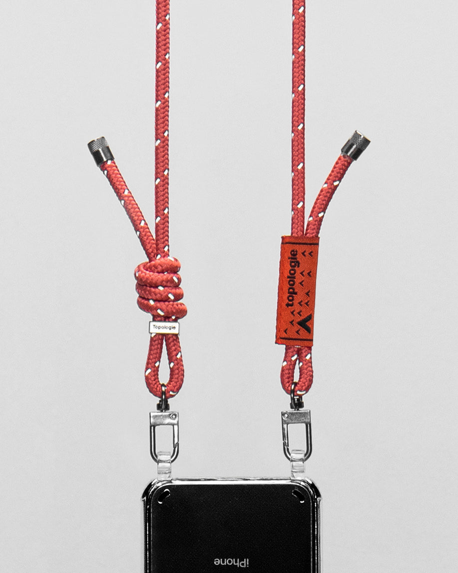 Verdon Phone Case / Clear / 6.0mm Rope / Brick Reflective