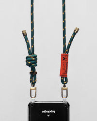 Verdon Phone Case / Clear / 6.0mm Rope / Forest