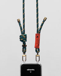 Verdon Phone Case / Clear / 6.0mm Rope / Forest