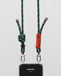 Verdon Phone Case / Clear / 6.0mm Rope / Forest