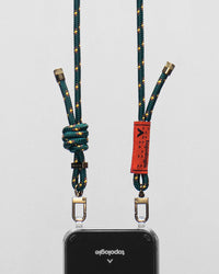 Verdon Phone Case / Clear / 6.0mm Rope / Forest
