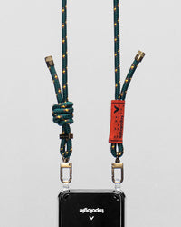 Verdon Phone Case / Clear / 6.0mm Rope / Forest