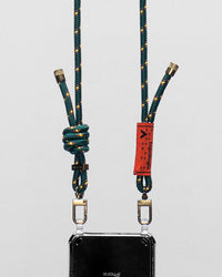 Verdon Phone Case / Clear / 6.0mm Rope / Forest
