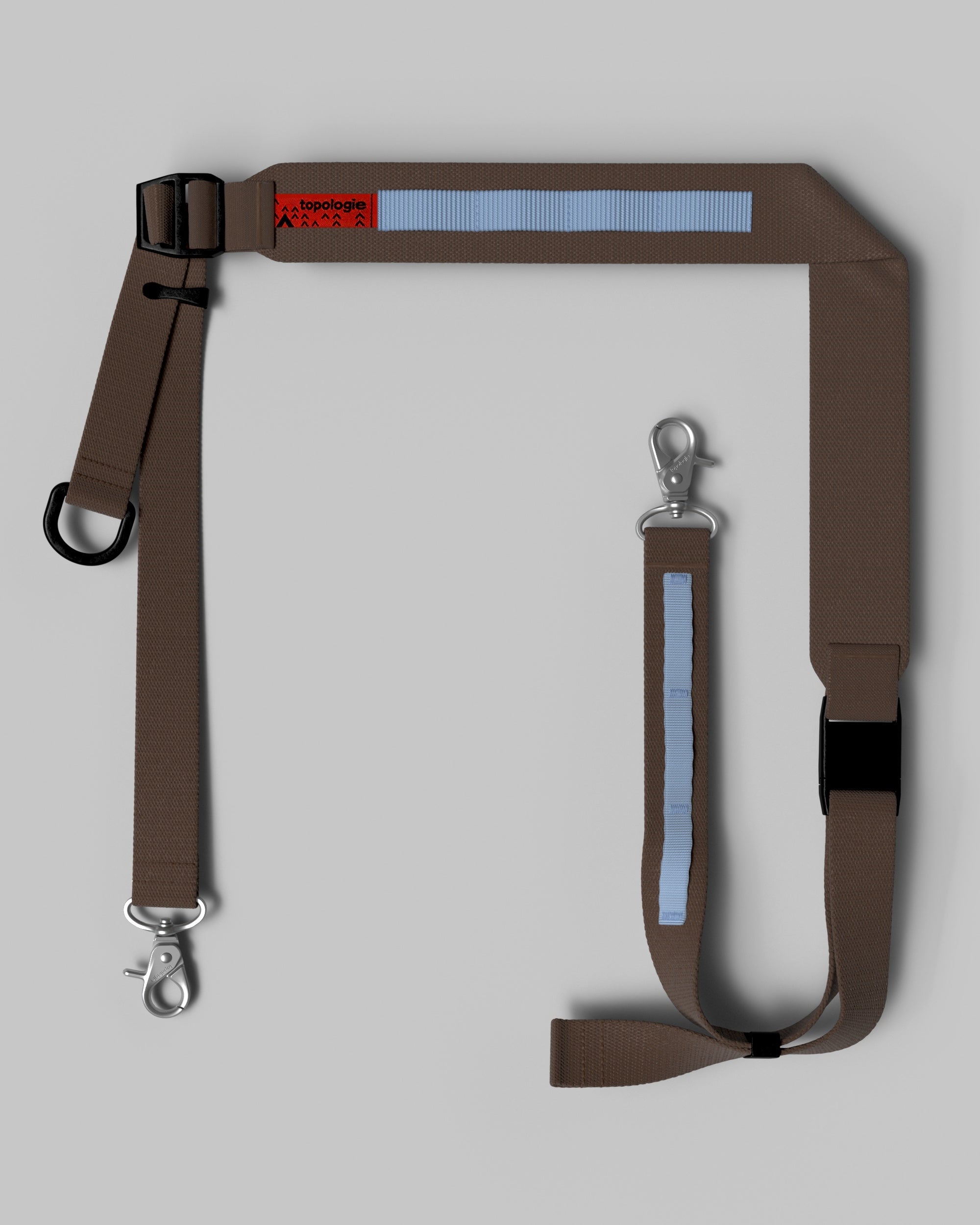 ＊Lara＊Topologie UTILITY ブラック&ストラップグレー Utility Sling Wide – Topologie