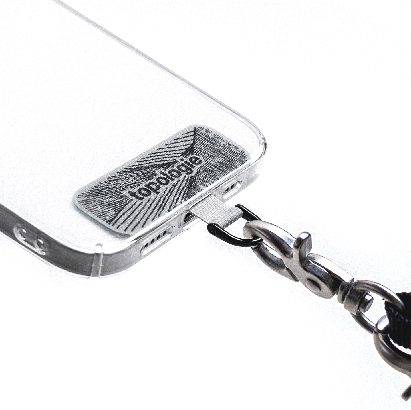 Phone Strap Adapter / 10mm Wrist Strap / Oxide Helix