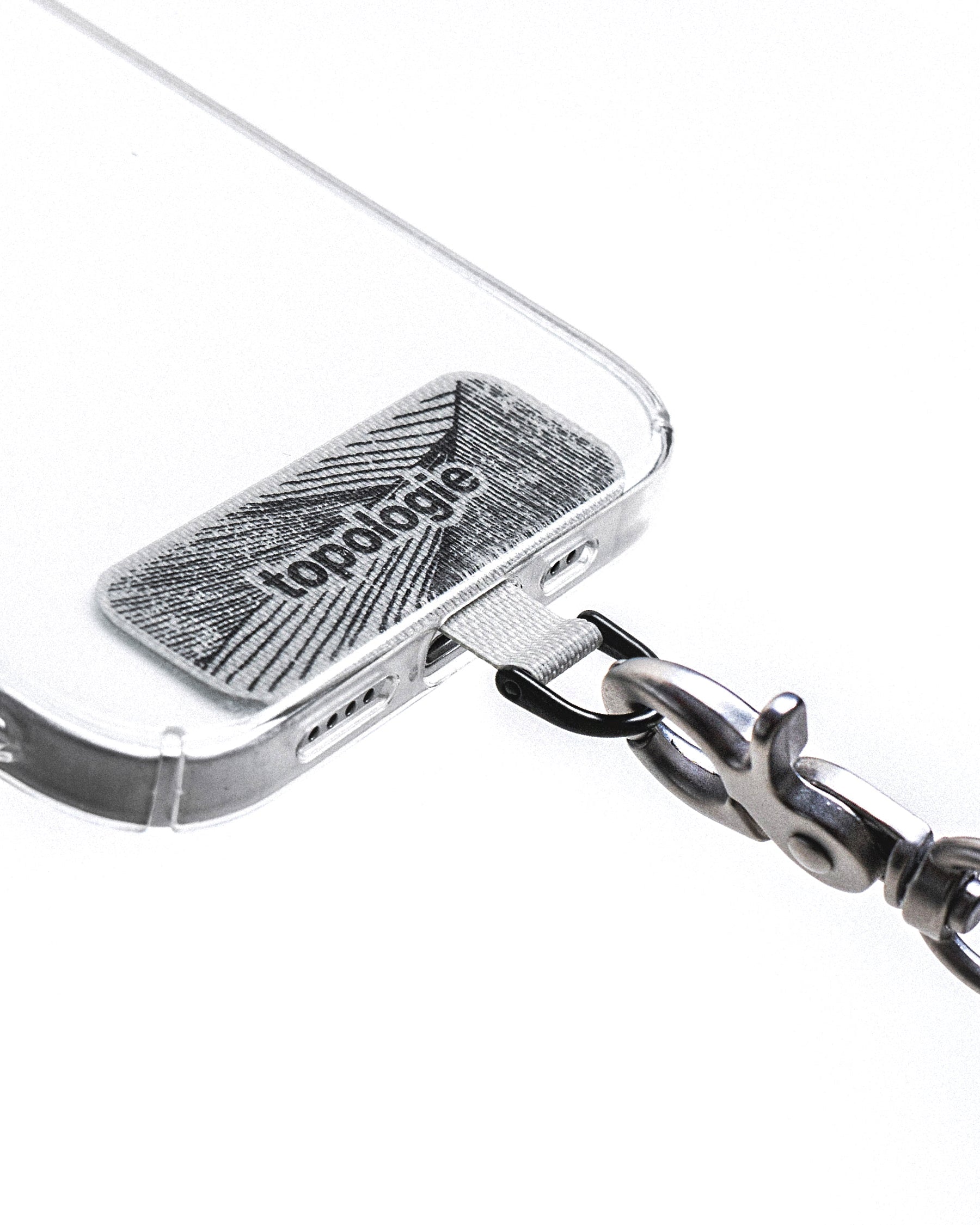 Phone Strap Adapter / 6.0mm Rope / Blush Reflective