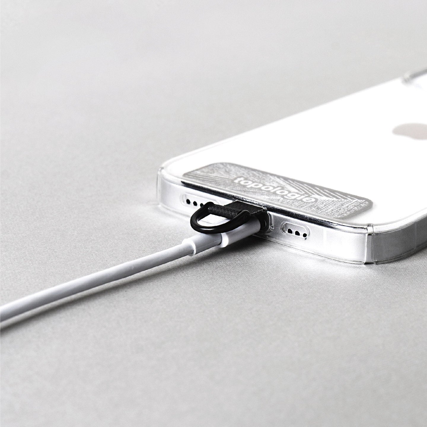 Phone Strap Adapter / 10mm Rope / Sage Patterned